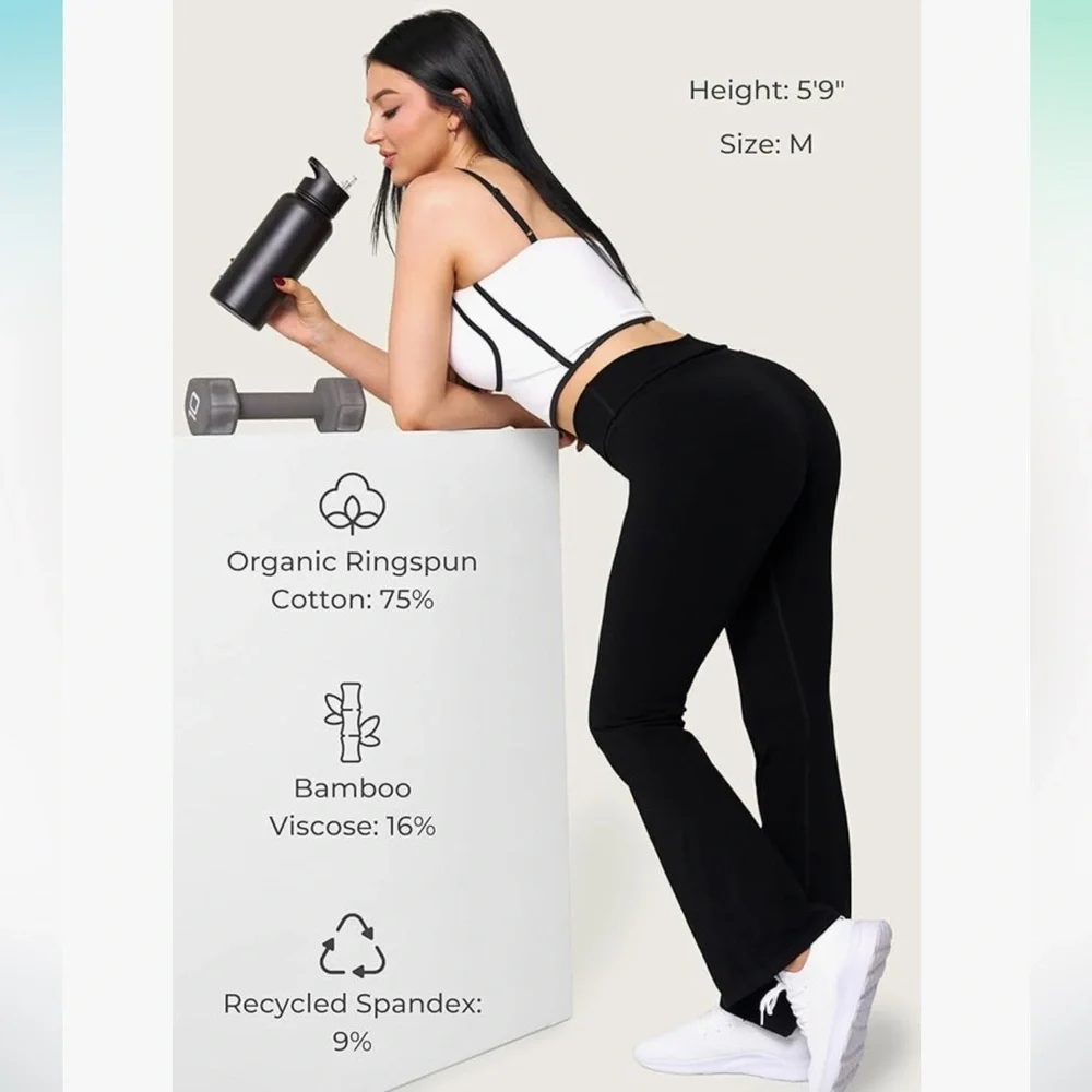 Viosi Flare Bootcut Yoga Pants - Picture 4 of 6